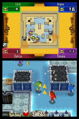 Illustration for article titled Behold, Spirit Tracks Multiplayer Screens
